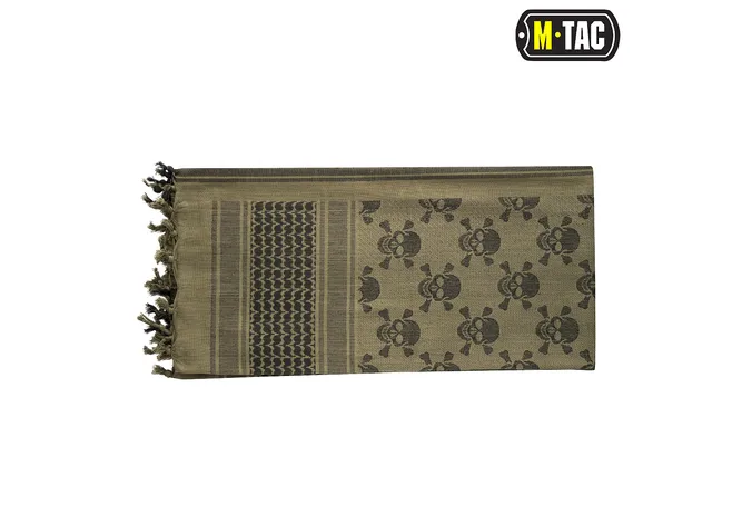 Шарф шемаг M-Tac Pirate Skull Olive/Black Фото 2